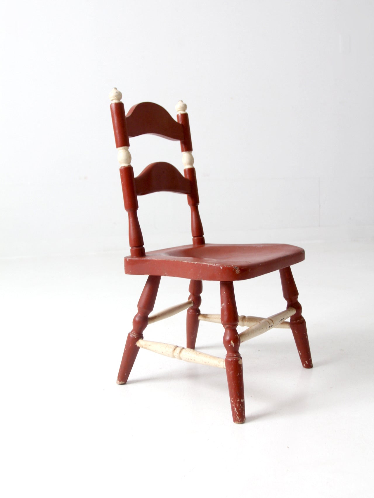 vintage kid's ladder back chair