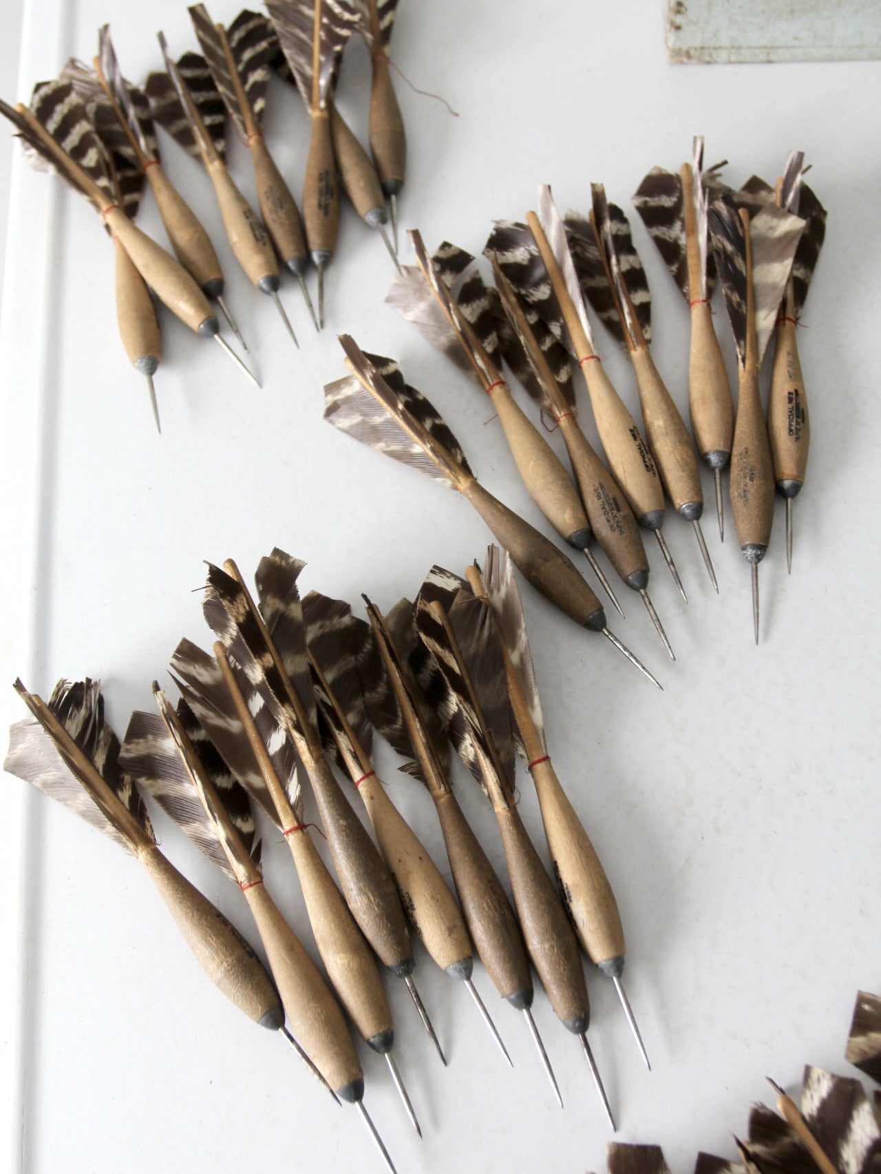 vintage Apex No 2 dart set with storage box