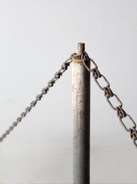 vintage hand-built seesaw