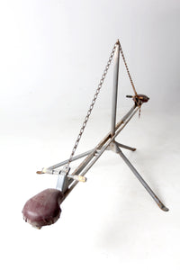 vintage hand-built seesaw