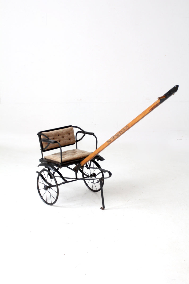 antique American GemCo children's cart