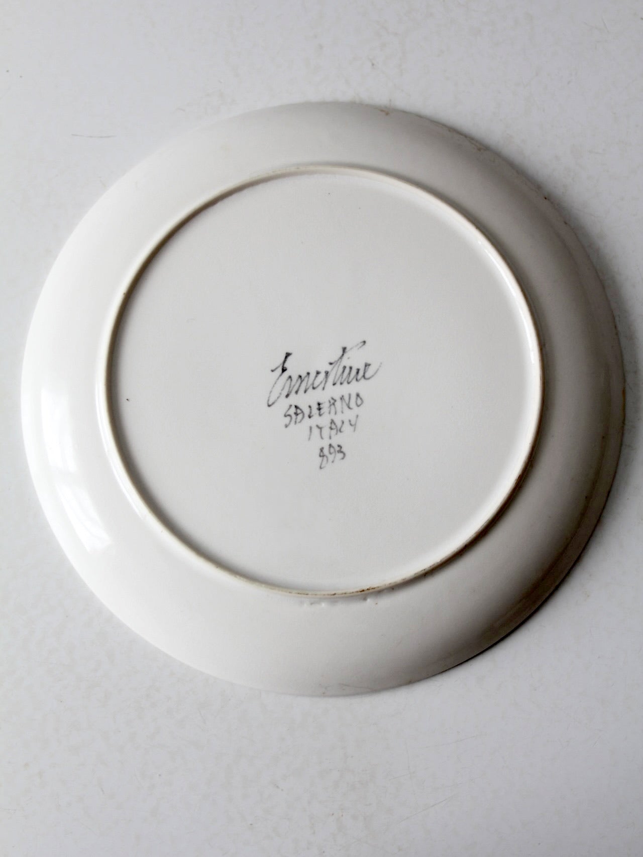 mid-century Italian Ernestine Salerno vegetable plate