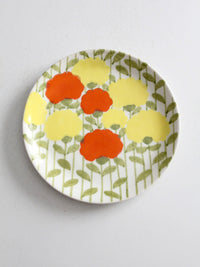 mid-century Italian Ernestine Salerno floral plate