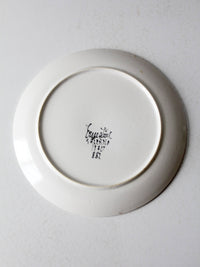 mid-century Italian Ernestine Salerno floral plate