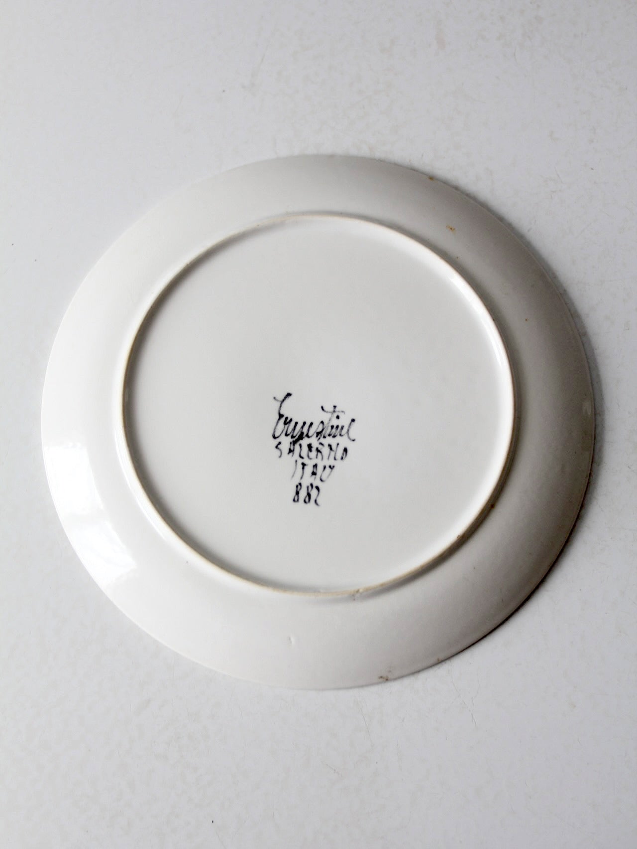 mid-century Italian Ernestine Salerno floral plate