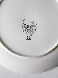 mid-century Italian Ernestine Salerno floral plate