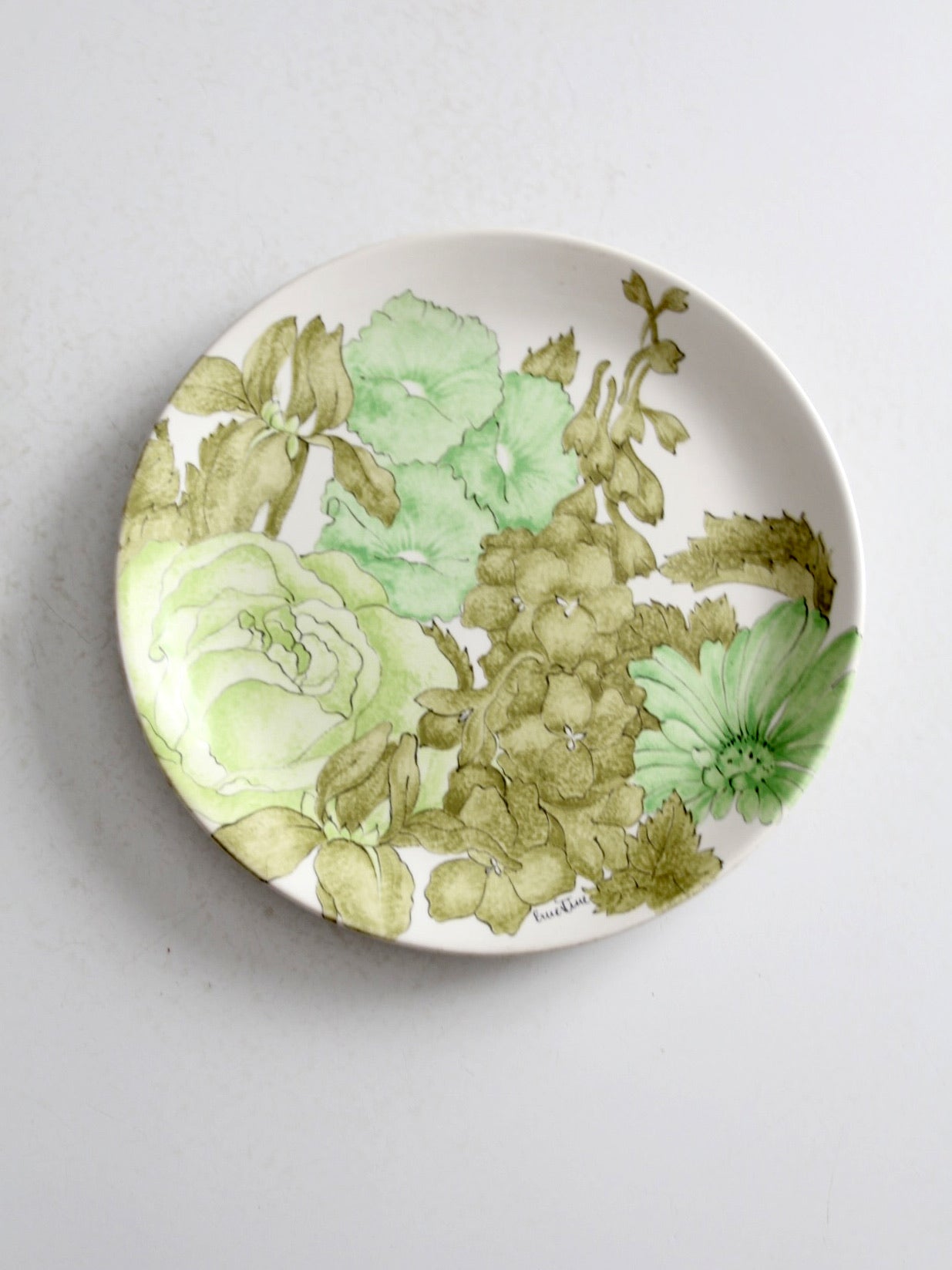 mid-century Ernestine Salerno cabbage plate