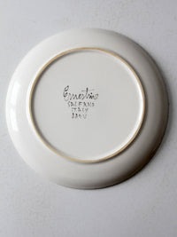 mid-century Ernestine Salerno cabbage plate