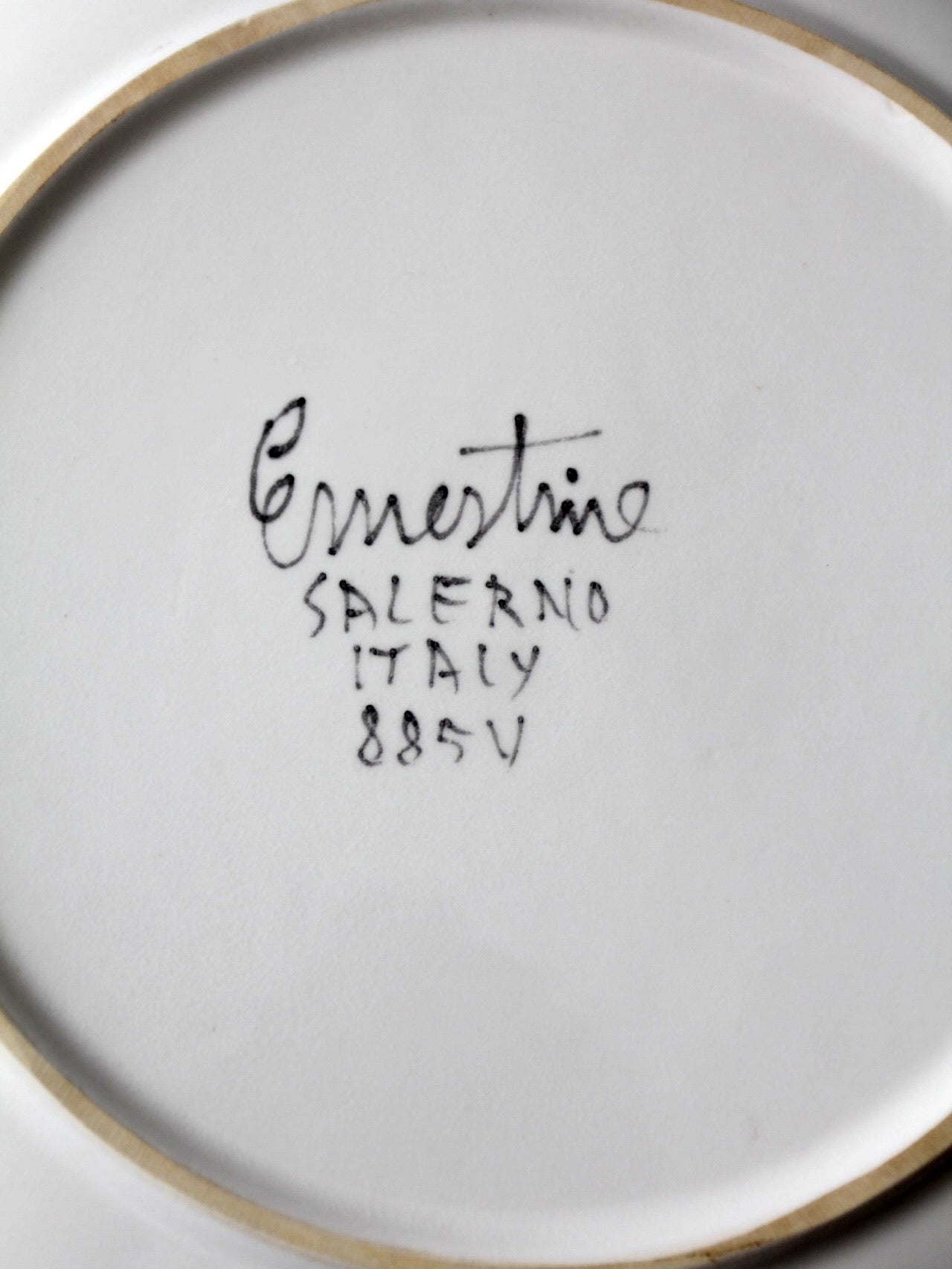 mid-century Ernestine Salerno cabbage plate