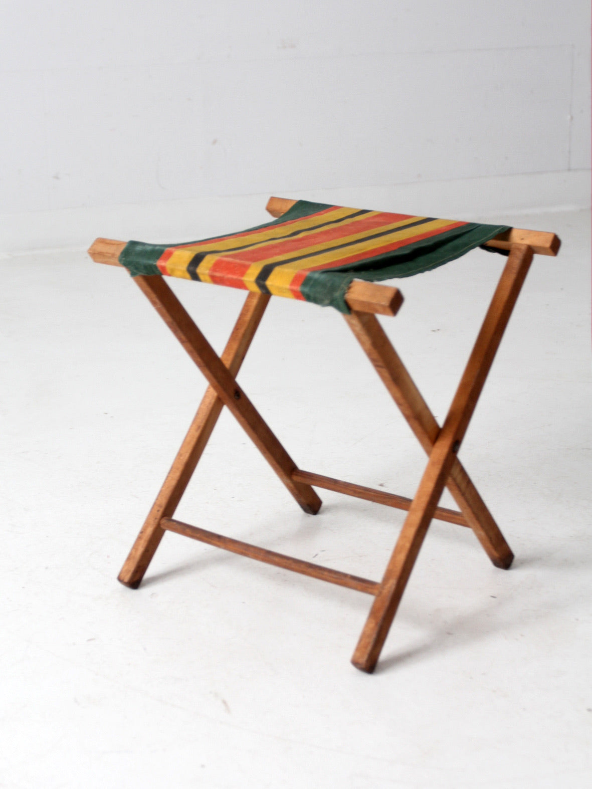vintage camp stool