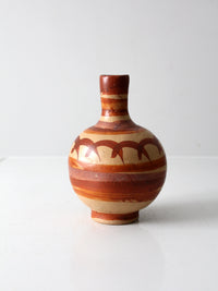 vintage Mexican pottery vase