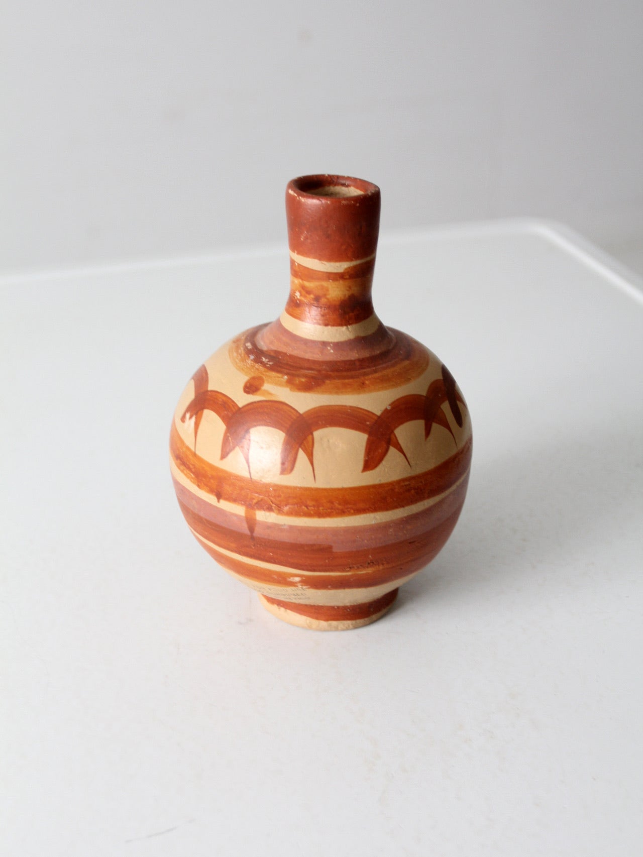 vintage Mexican pottery vase