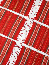 vintage Mexican woven placemats set of 6