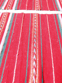 vintage Mexican woven placemats set of 6