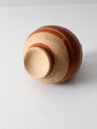 vintage Mexican pottery vase