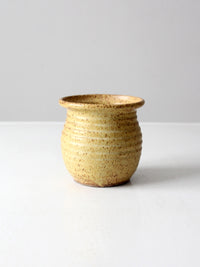 vintage studio pottery vase