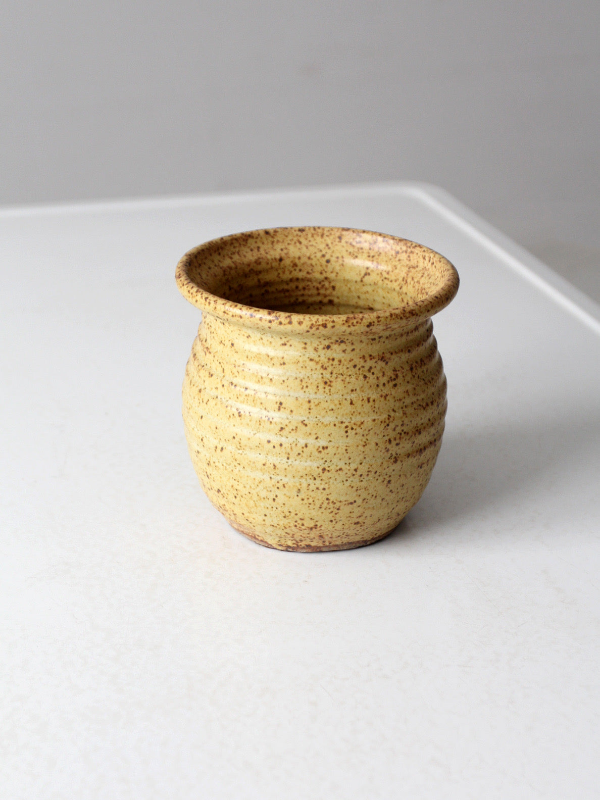 vintage studio pottery vase