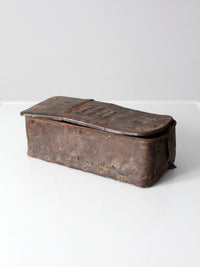 rustic handmade vintage toolbox