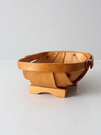 vintage bentwood basket