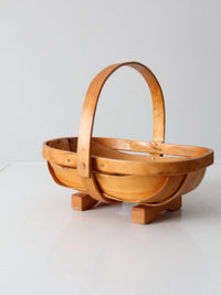 vintage bentwood basket