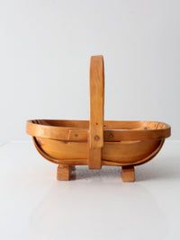 vintage bentwood basket
