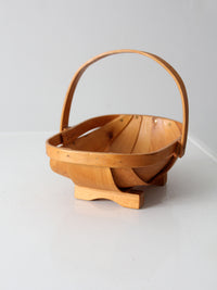 vintage bentwood basket
