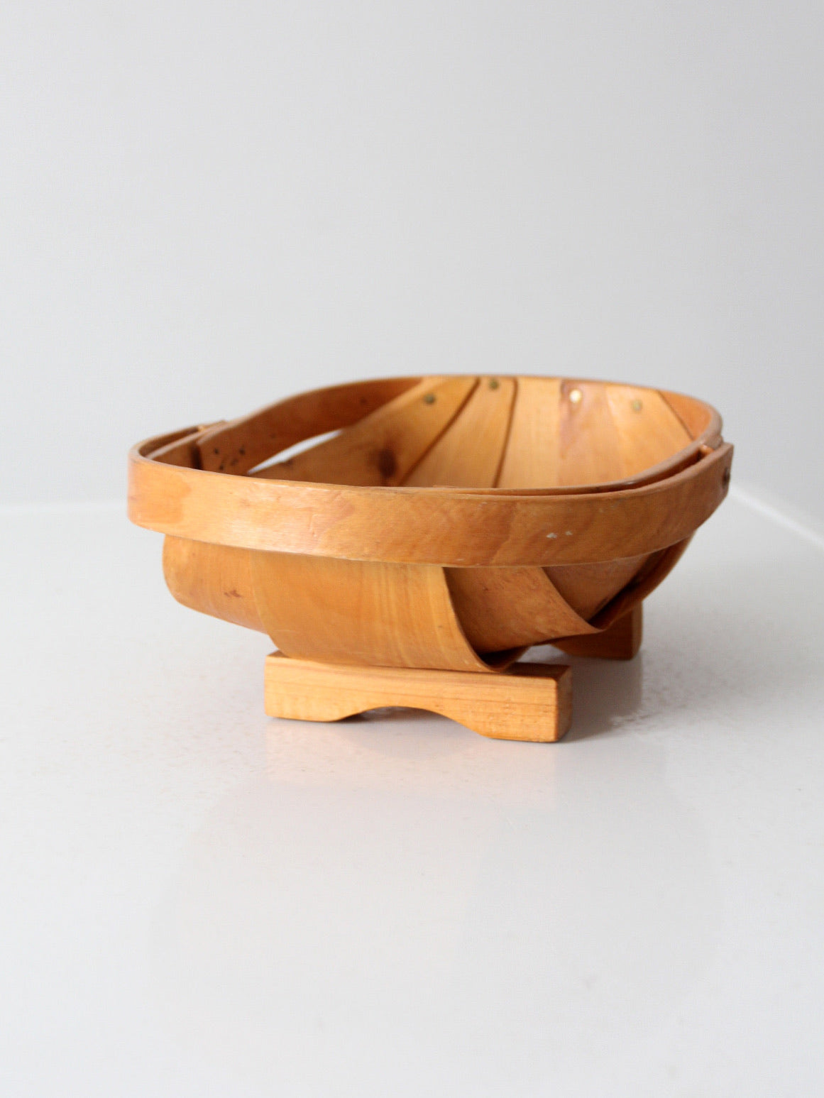 vintage bentwood basket