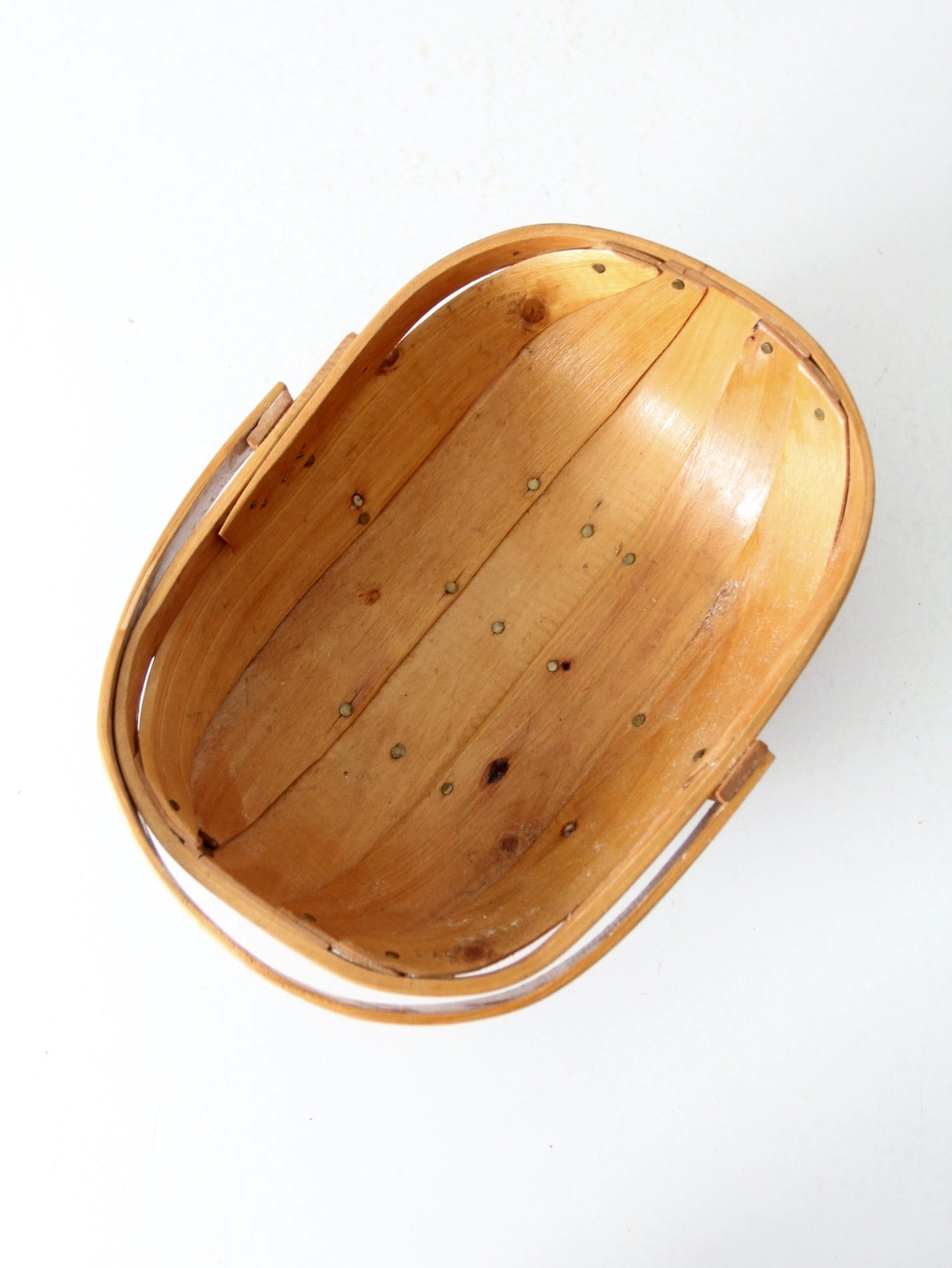 vintage bentwood basket