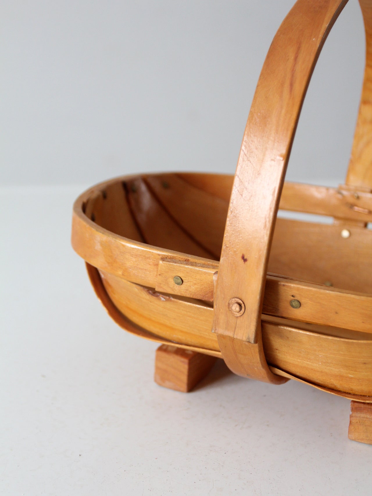 vintage bentwood basket