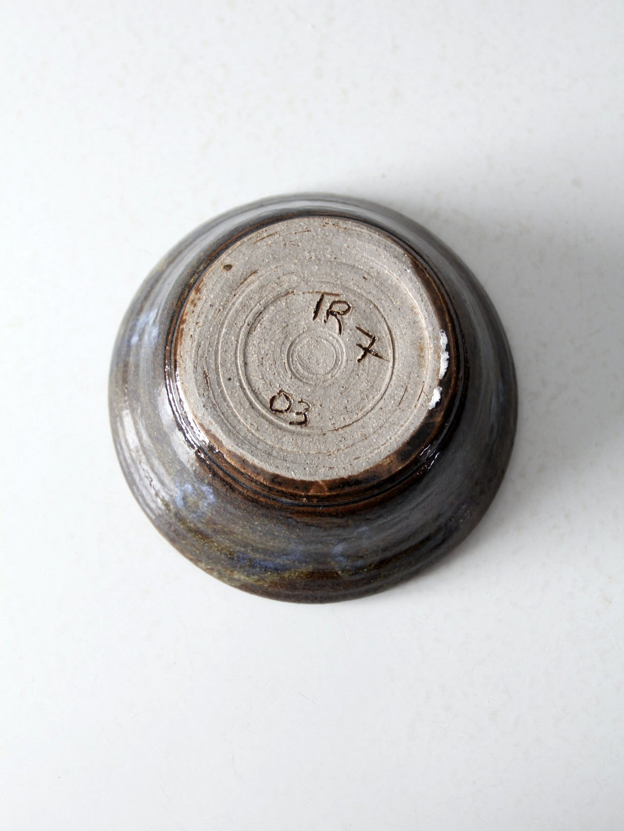 vintage studio pottery bowl