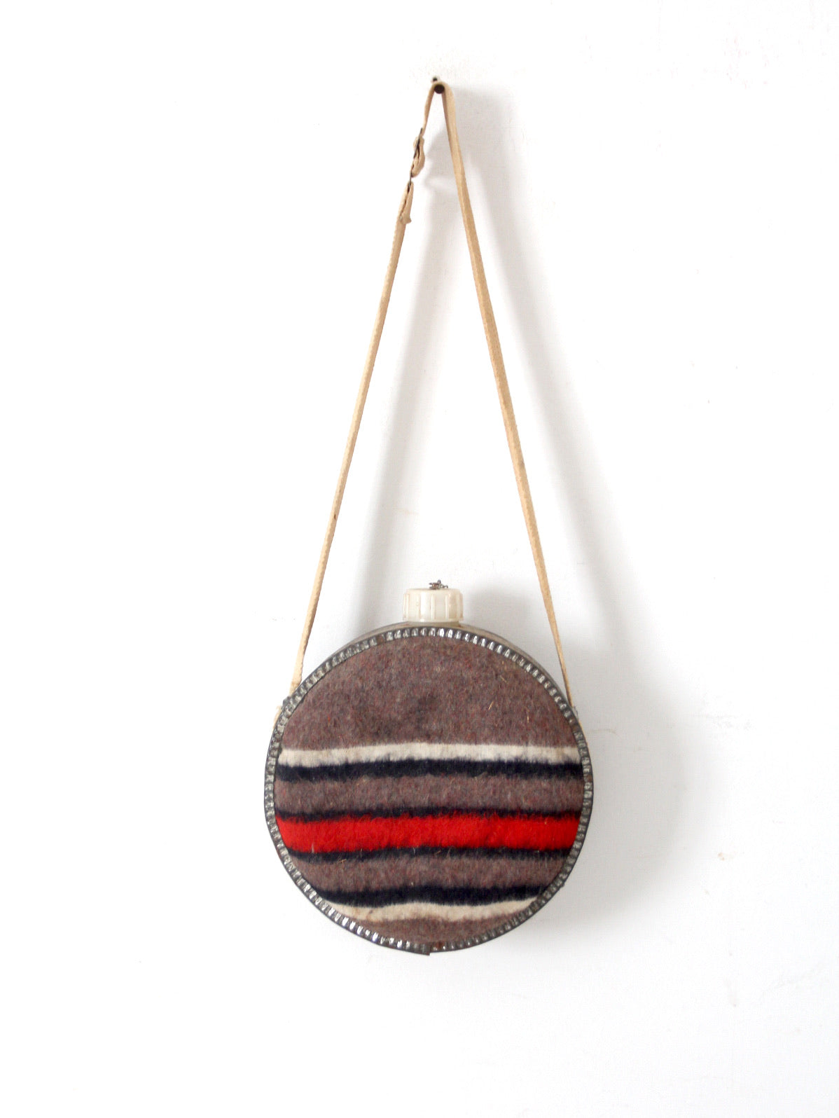 vintage saddle blanket canteen