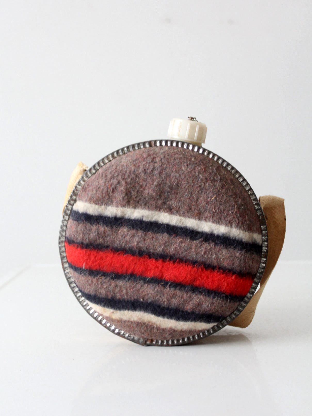 vintage saddle blanket canteen