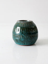 vintage studio pottery vase