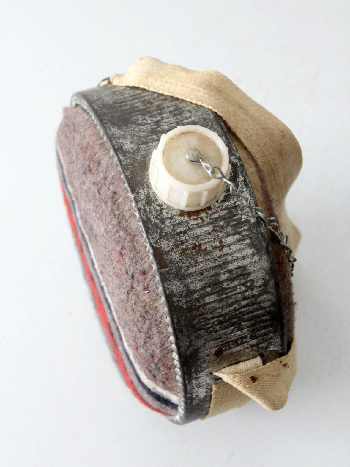 vintage saddle blanket canteen