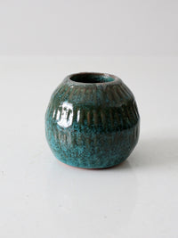 vintage studio pottery vase