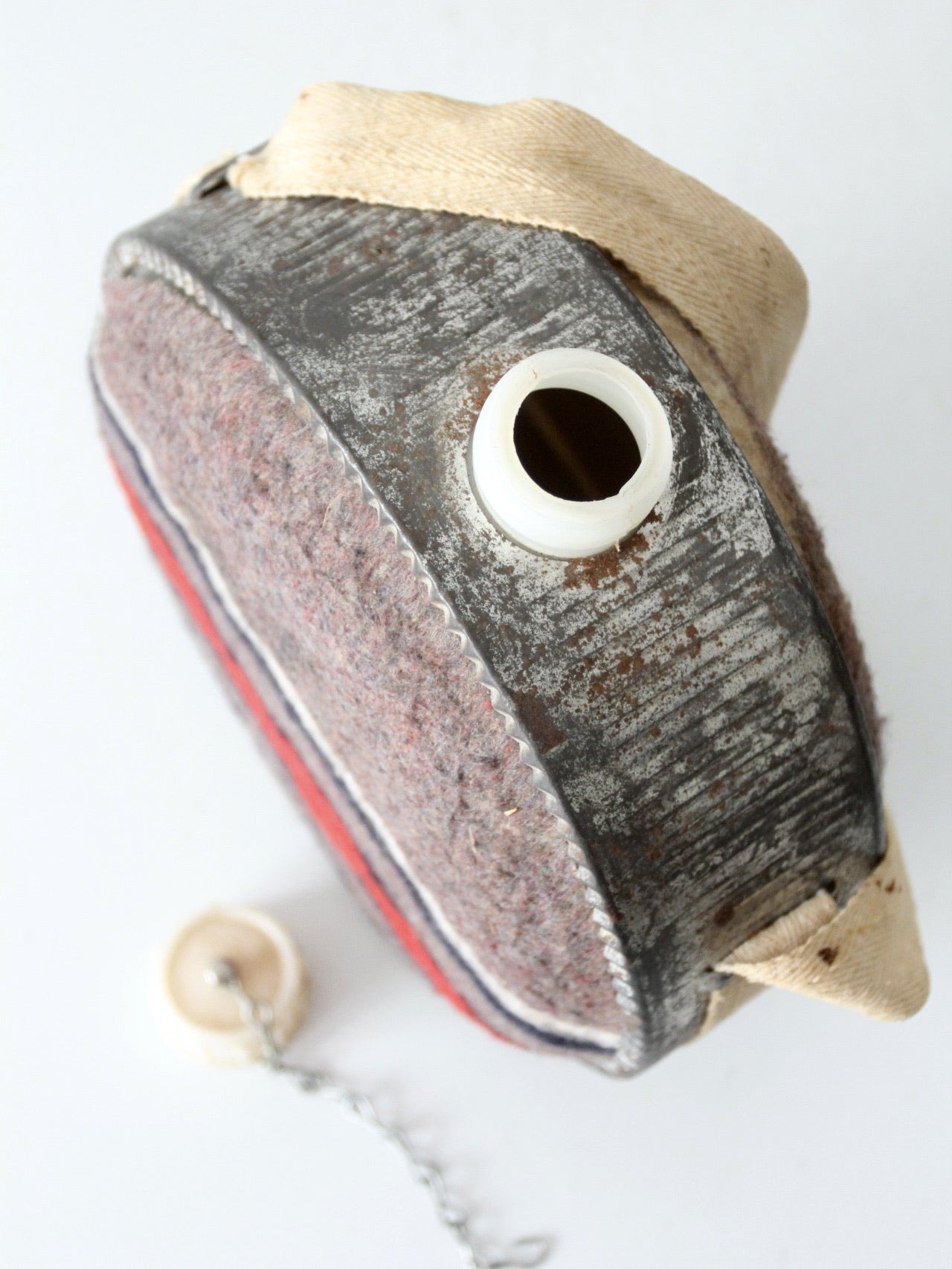 vintage saddle blanket canteen