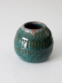 vintage studio pottery vase