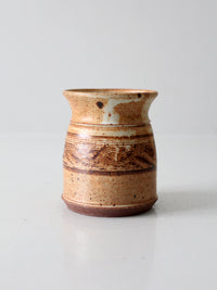 vintage studio pottery vase