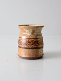 vintage studio pottery vase