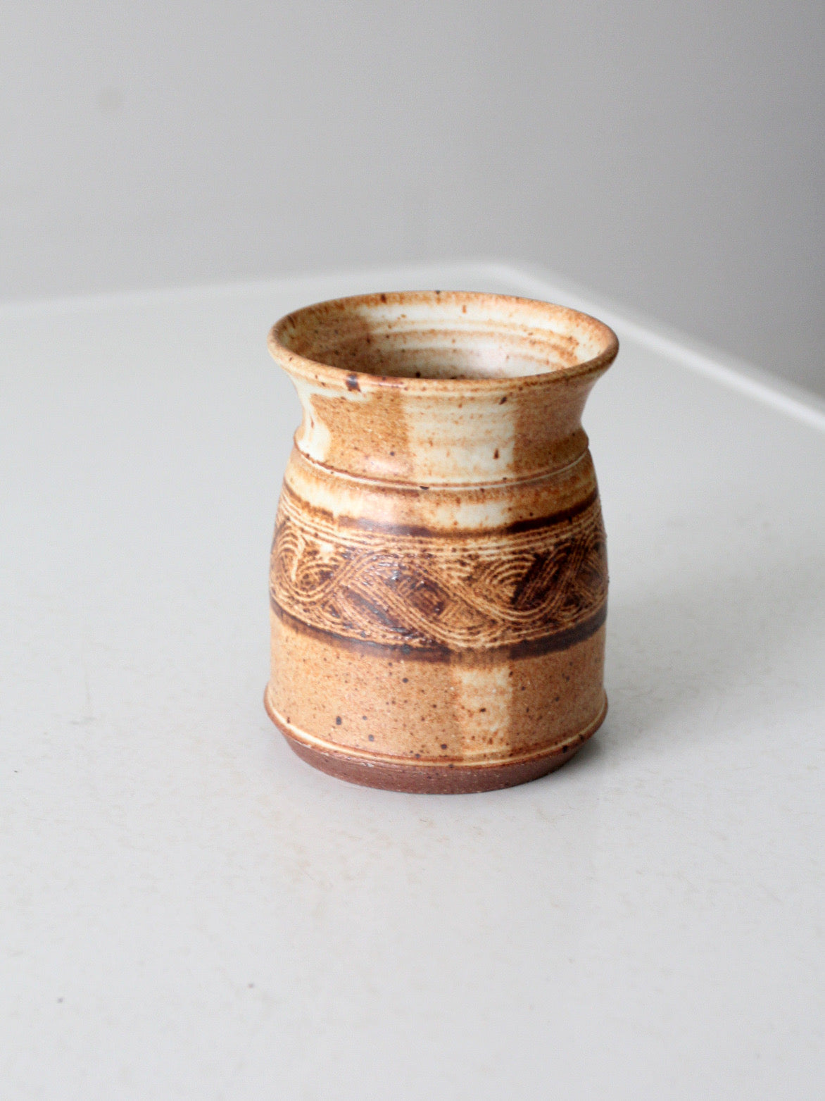 vintage studio pottery vase