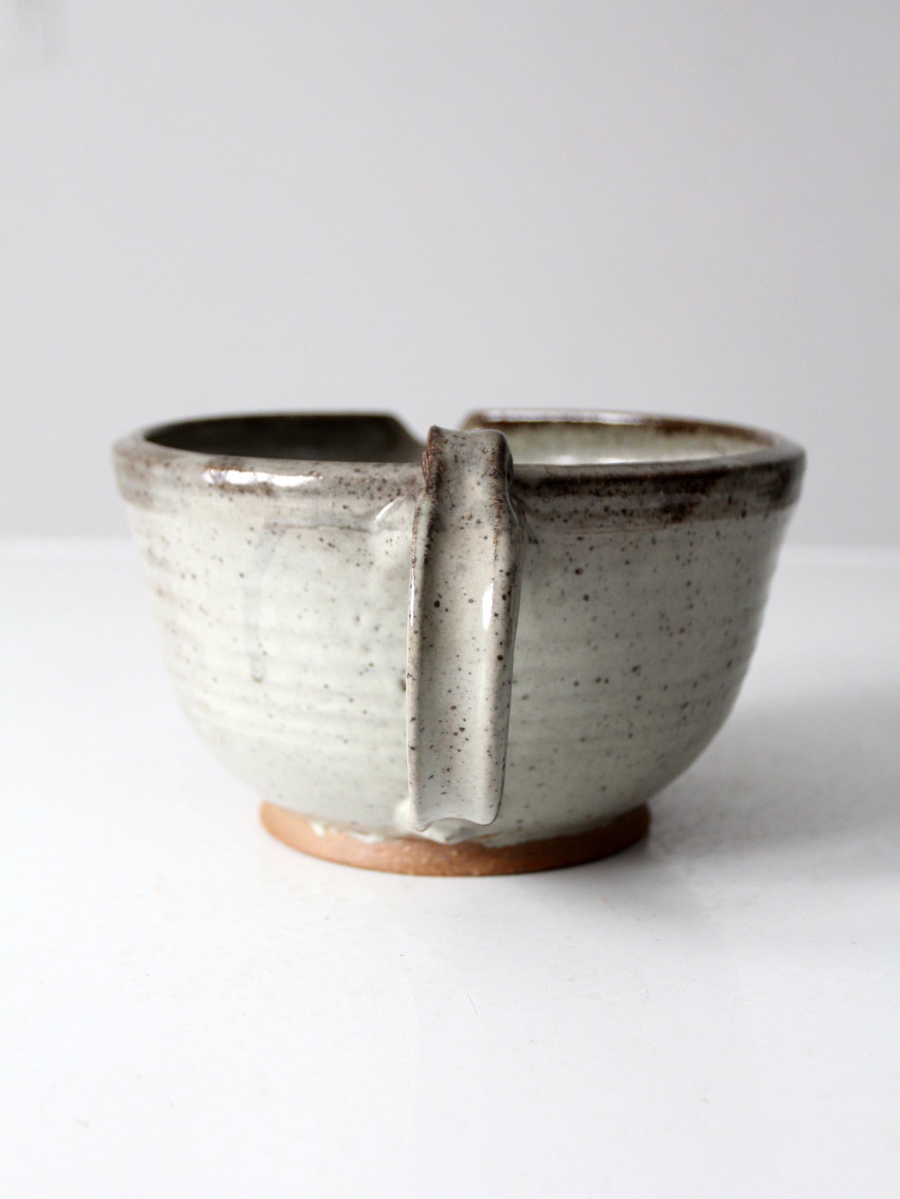 vintage studio pottery batter bowl