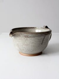 vintage studio pottery batter bowl