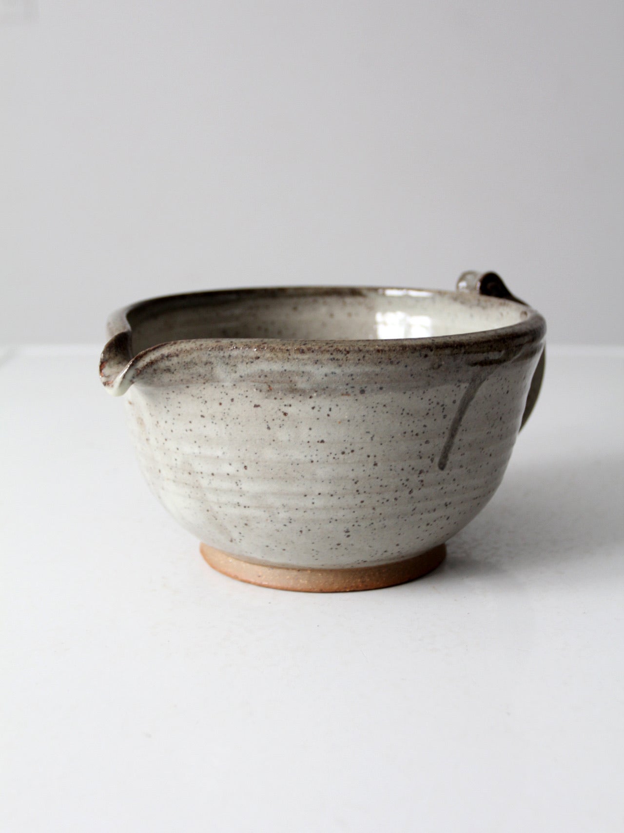vintage studio pottery batter bowl