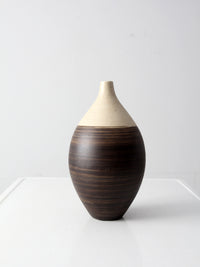 vintage studio pottery vase