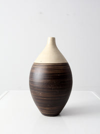 vintage studio pottery vase