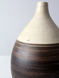 vintage studio pottery vase