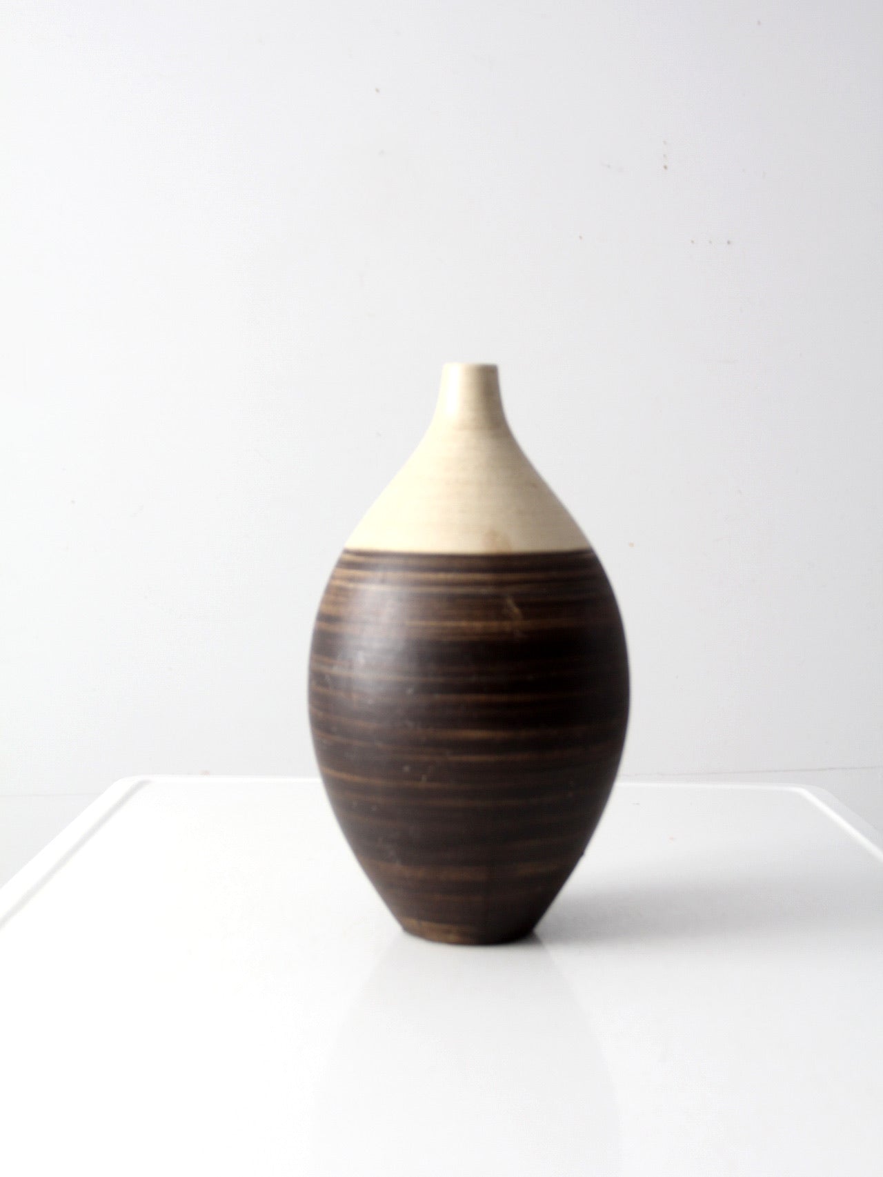 vintage studio pottery vase