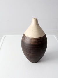 vintage studio pottery vase