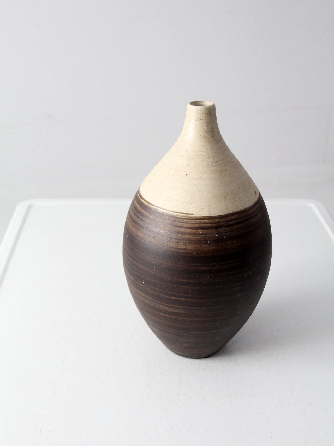 vintage studio pottery vase