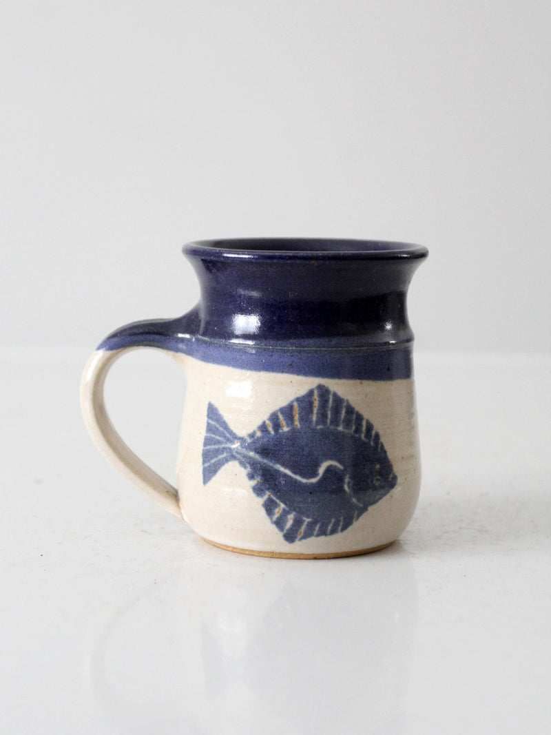 vintage Jeanne Stolberg studio pottery mug
